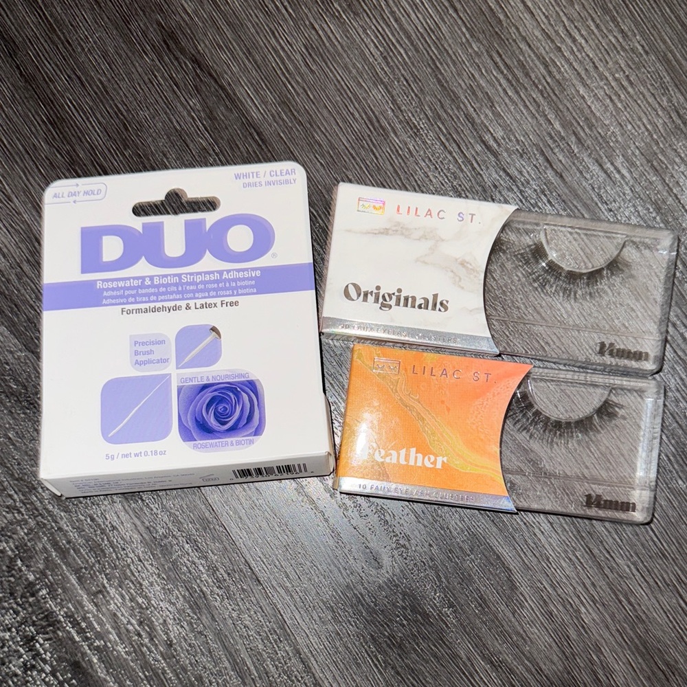Lilac st 2 pair of 14 mm lash sets |  Lash Adhesive and Lilac St. Lashes Set
